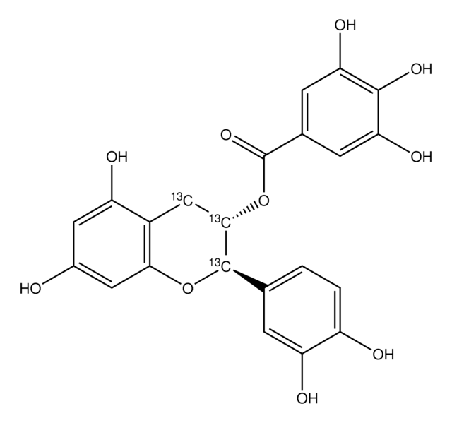 (±)-Catechin-2,3,4-¹³C? gallate