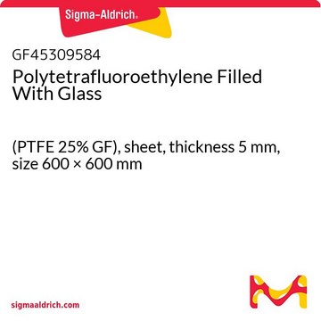 POLYTETRAFLUOROETHYLENE FILLED WITH GLA&