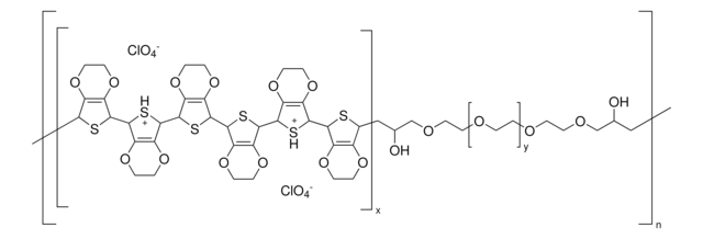 Poly(3,4-ethylenedioxythiophene)-block-poly(ethylene glycol) solution