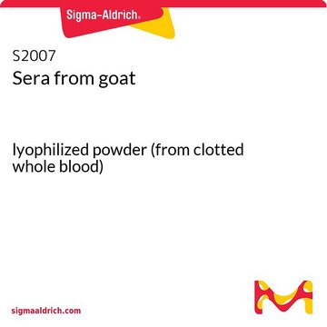 Sera from goat