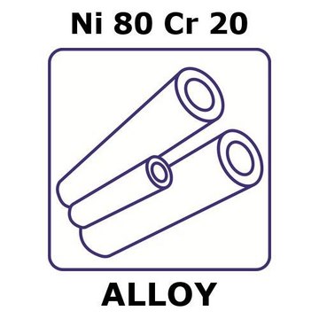 NICKEL-CHROMIUM ALLOY, NI80CR20, 1000MM&