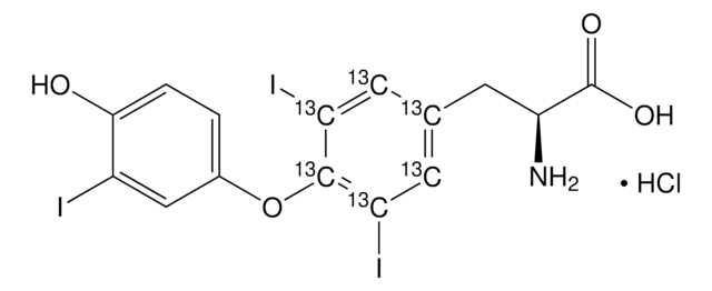 3,3?,5-Triiodothyronine-(tyrosine phenyl-¹³C?) hydrochloride