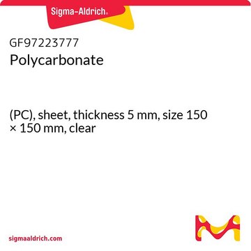 POLYCARBONATE, (PC), SHEET, THICKNESS 5&