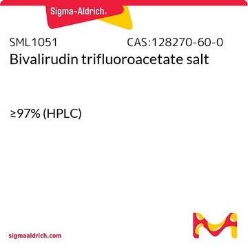 Bivalirudin trifluoroacetate salt