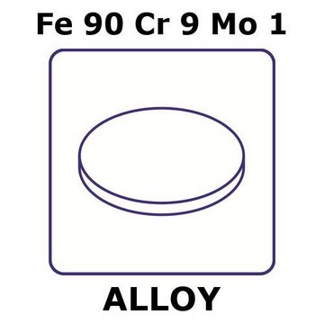 IRON-CHROMIUM-MOLYBDENUM ALLOY, FE90CR9&