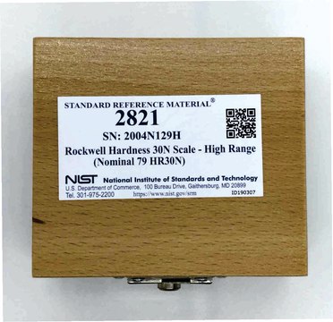 ROCKWELL HARDNESS 30N SCALE, HIGH
