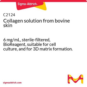 Collagen solution from bovine skin
