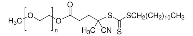 Poly(ethylene glycol) methyl ether (4-cyano-4-pentanoate