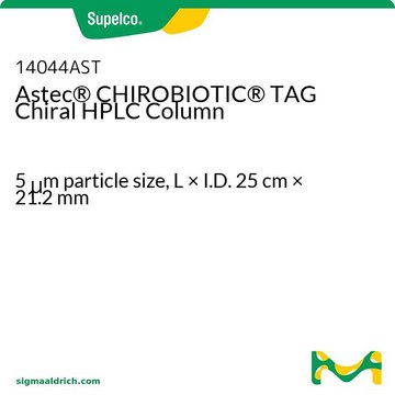 ASTEC CHIROBIOTIC TAG 5UM 25CM