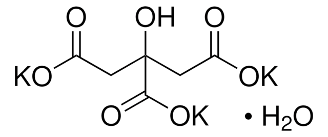 Potassium citrate tribasic monohydrate