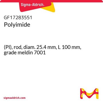 POLYIMIDE, (PI), ROD, DIAMETER 25.4MM,