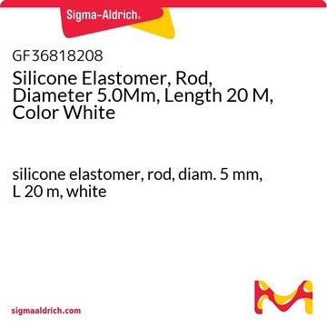 SILICONE ELASTOMER, ROD, DIAMETER 5.0MM&