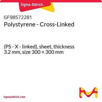 POLYSTYRENE - CROSS-LINKED, (PS -