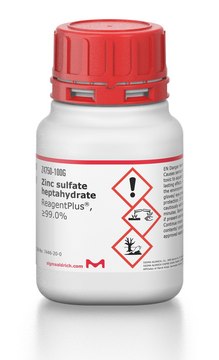ZINC SULFATE HEPTAHYDRATE, REAGENTPLUS T