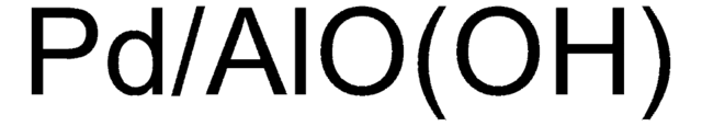 Palladium nanoparticles entrapped in aluminum