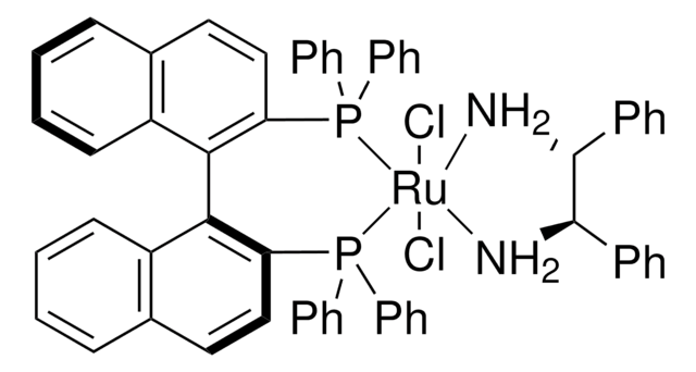 Dichloro[(S)-(?)-2,2?-bis(diphenylphosphino)-1,1?-binaphthyl][(1R,2R)-(+)-1,2-diphenylethylenediamine] ruthenium(II)