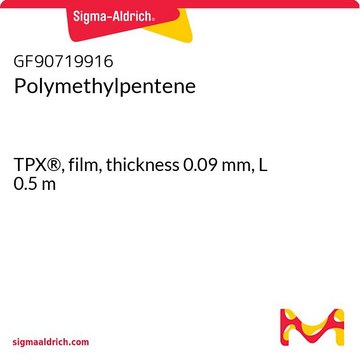 POLYMETHYLPENTENE, TPX(R), FILM, THICKN&