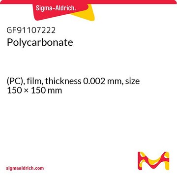 POLYCARBONATE, (PC), FILM, THICKNESS 0.&