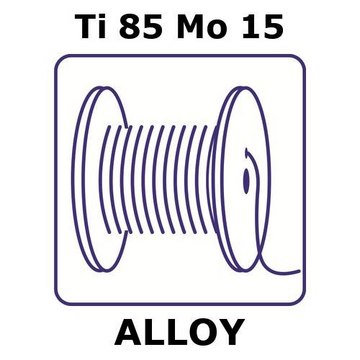TITANIUM/MOLYBDENUM, WIRE,TI 85%/MO 15%&