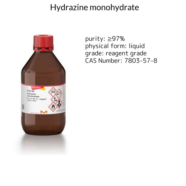 Hydrazine monohydrate