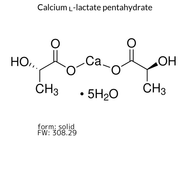 Calcium ?-lactate pentahydrate