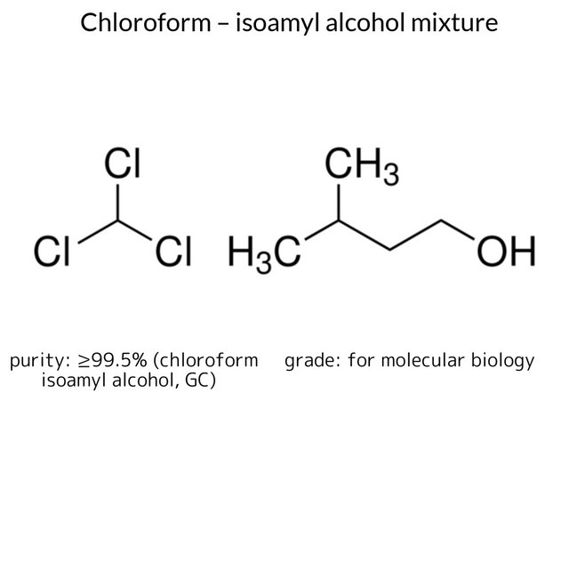 Chloroform – isoamyl alcohol mixture