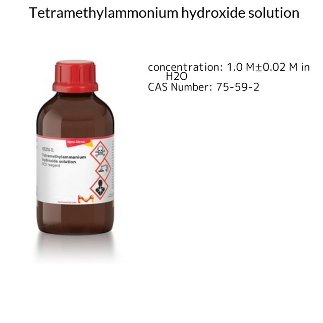 Tetramethylammonium hydroxide solution
