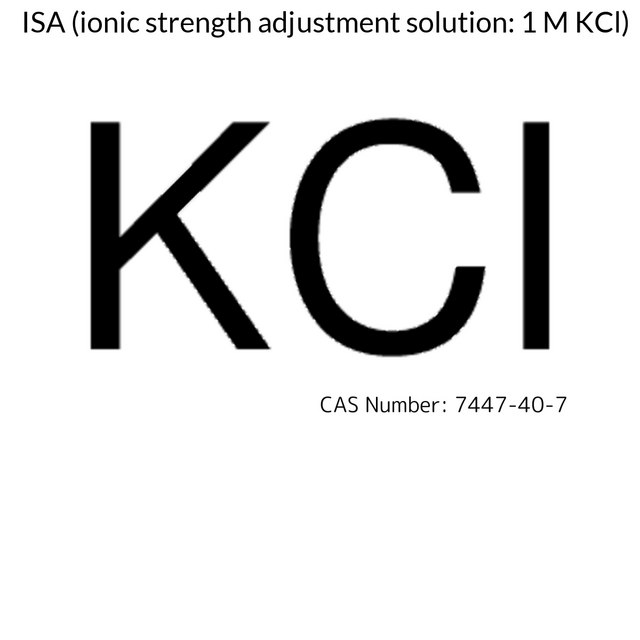 ISA (ionic strength adjustment solution: