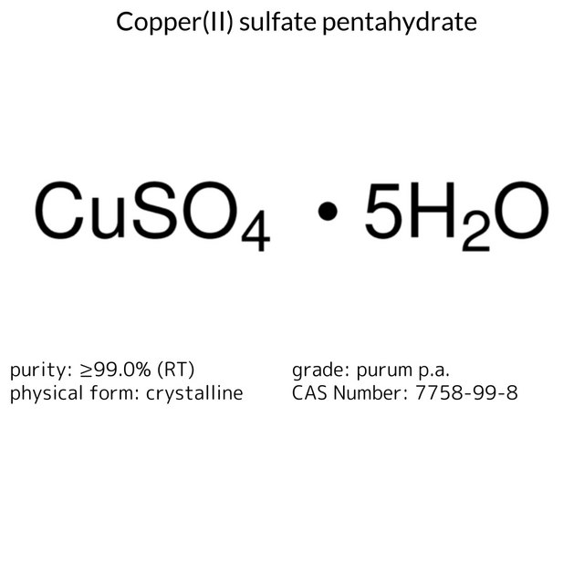 Copper(II) sulfate pentahydrate