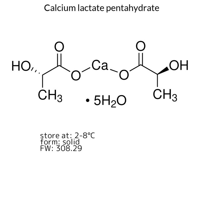 Calcium lactate pentahydrate
