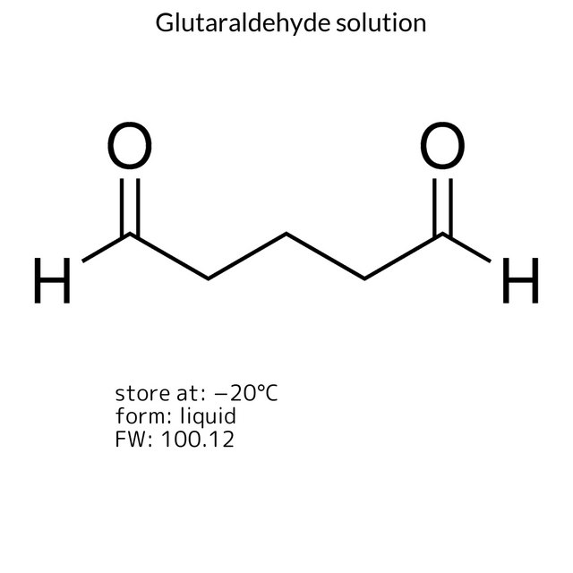 Glutaraldehyde solution