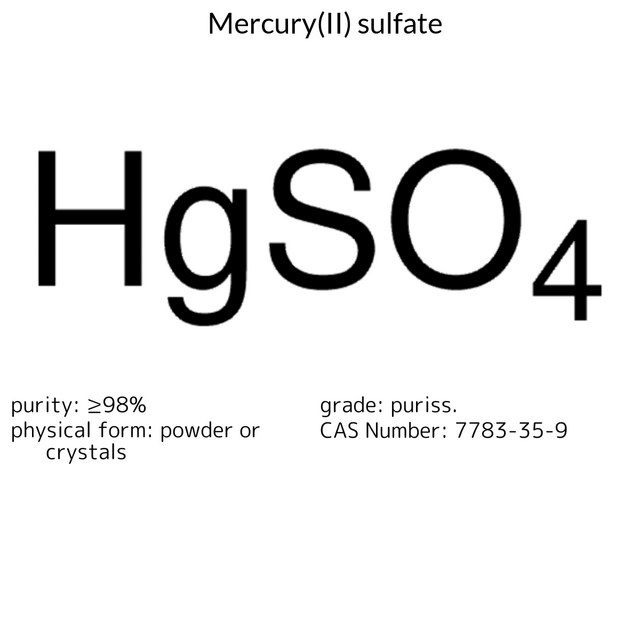 MERCURY(II) SULFATE EXTRA PURE