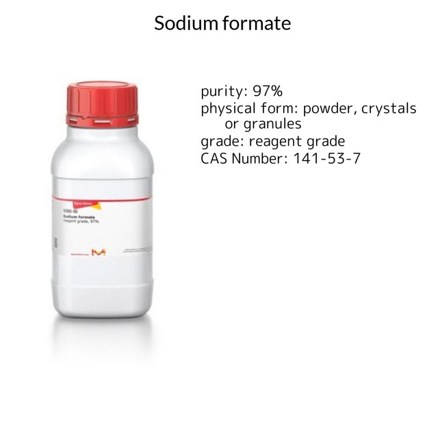 SODIUM FORMATE, REAGENT GRADE, 97%