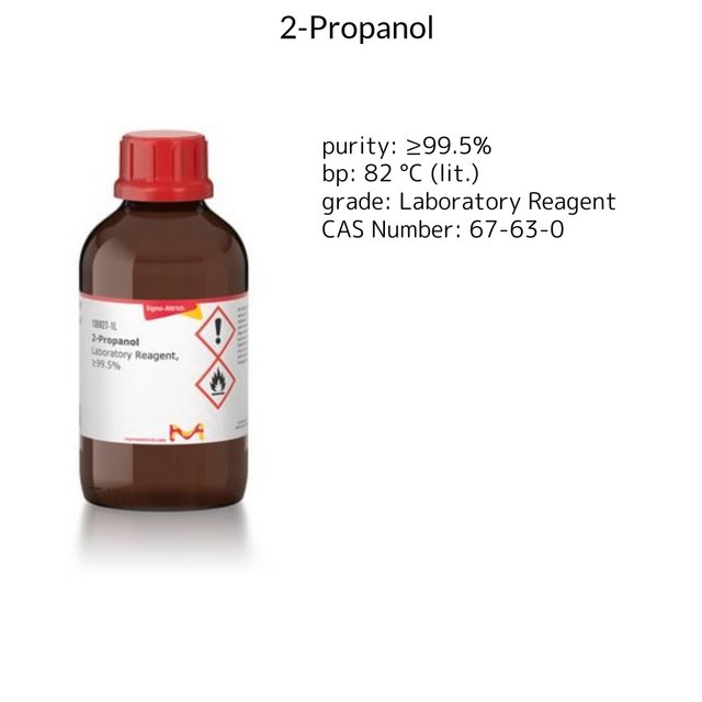 2-PROPANOL, LABORATORY REAGENT, >=99.5%