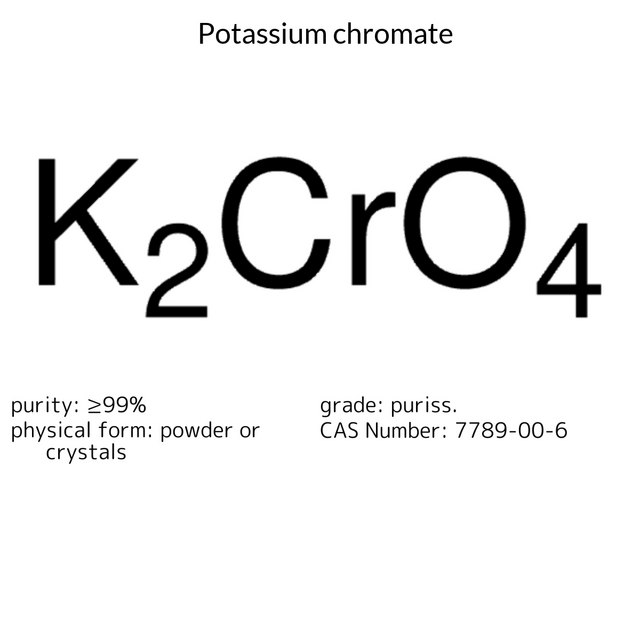 POTASSIUM CHROMATE EXTRA PURE