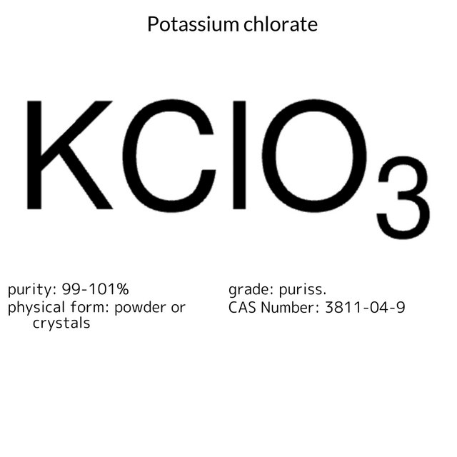 POTASSIUM CHLORATE EXTRA PURE