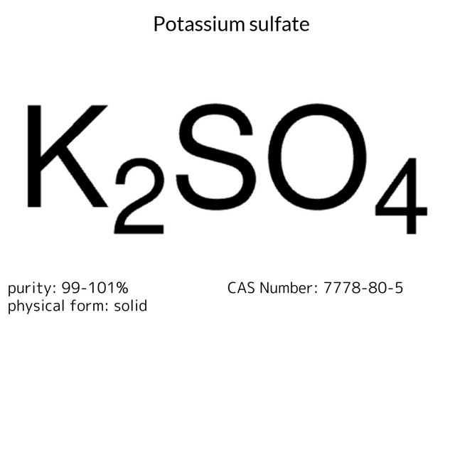 POTASSIUM SULFATE