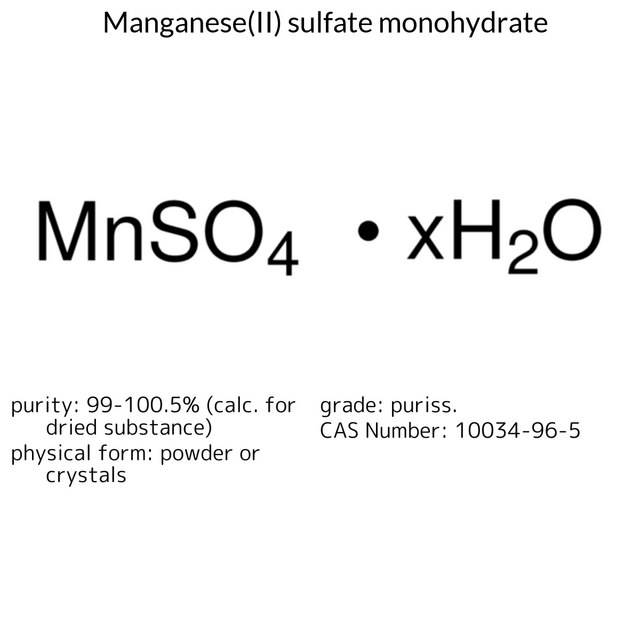 MANGANESE(II) SULFATE-1-HYDRATE EXTRA PU