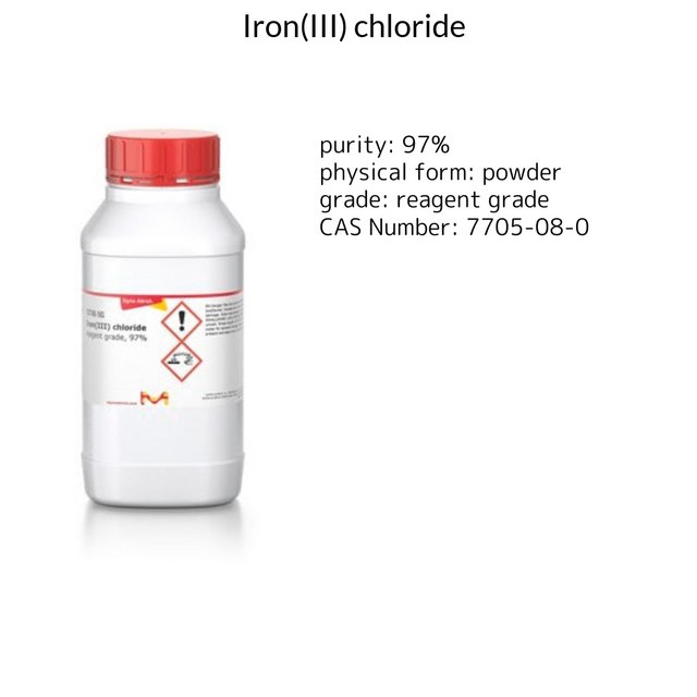 IRON(III) CHLORIDE, REAGENT GRADE, 97%