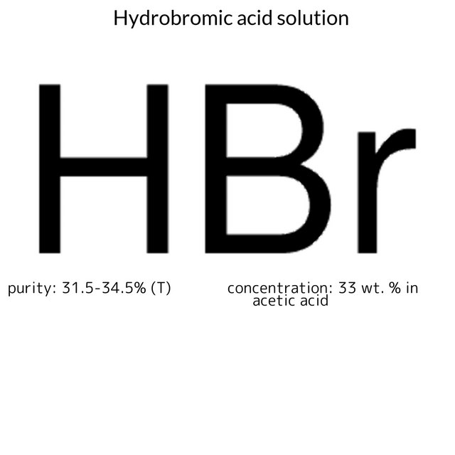 HYDROGEN BROMIDE SOLUTION, 33WT. %