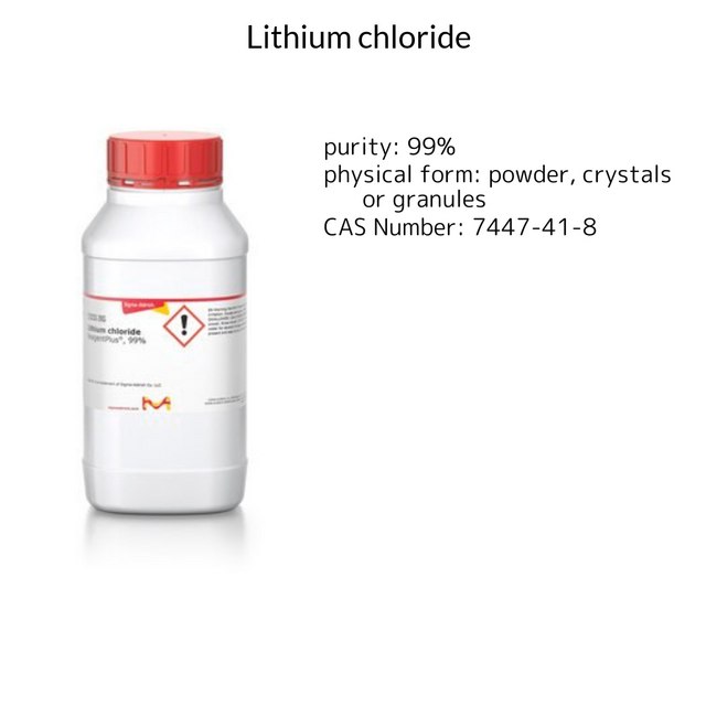 LITHIUM CHLORIDE, REAGENTPLUS, 99%