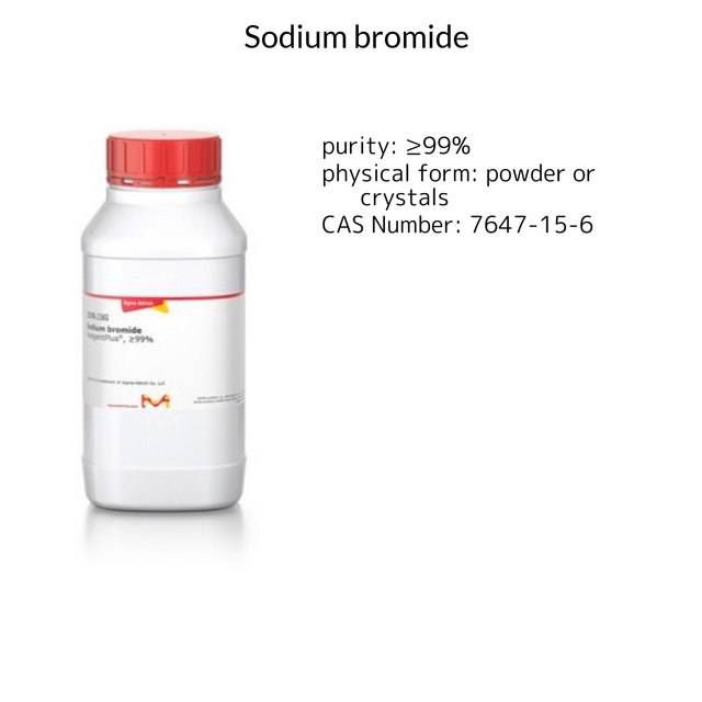 SODIUM BROMIDE, REAGENTPLUS, >=99%