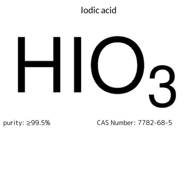 IODIC ACID, 99.5+%, A.C.S. REAGENT
