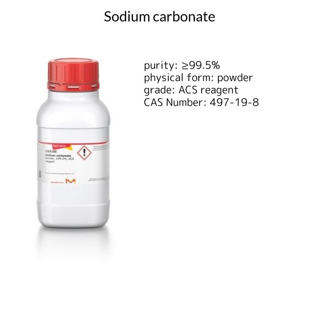 SODIUM CARBONATE, POWDER, >=99.5%, ACS