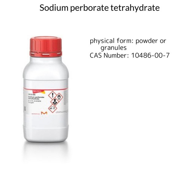 SODIUM PERBORATE TETRAHYDRATE