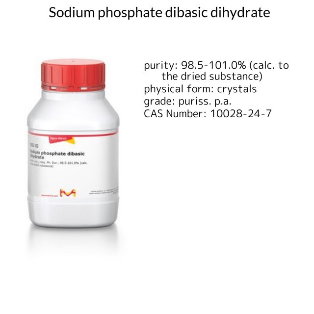 DI-SODIUM HYDROGENPHOSPHATE- 2-HYDRATE R