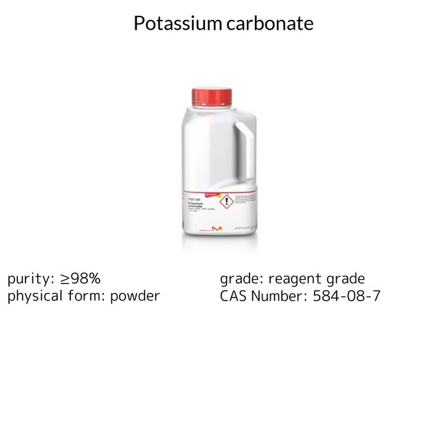 POTASSIUM CARBONATE, POWDER, REAGENT GR&