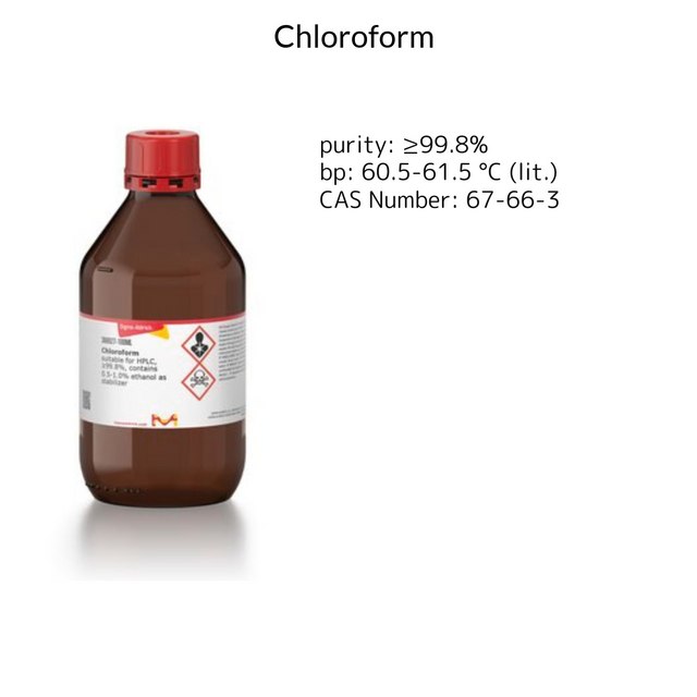 CHLOROFORM, FOR HPLC, >=99.8%, CONTAINS&