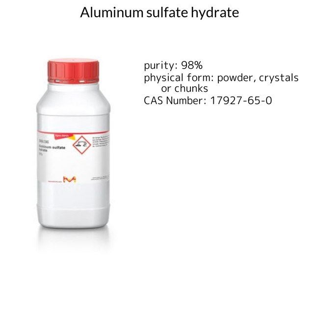 ALUMINUM SULFATE HYDRATE, 98%