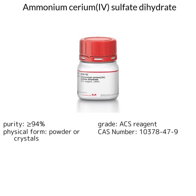 AMMONIUM CERIUM(IV) SULFATE DIHYDRATE, &